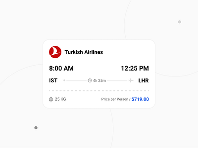 Flight Card - Ui design card card design card ui clean ui design flight flight card flight card design flight card ux flight design flight ui minimal ui product product design travel travel card travel card ui ui ui design ux