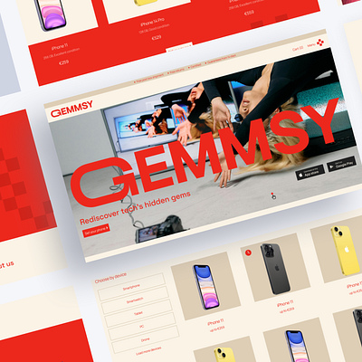 Gemmsy app design brandbook branding design graphic design logo logotype ui ux design