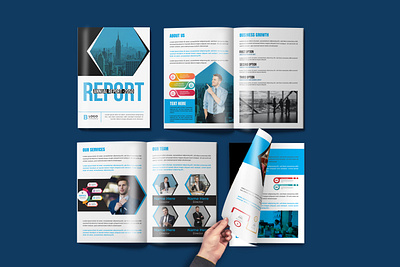 Company Profile/Report/Brochure Design a4 annual annual report booklet branding brochure business business identity business plan catalog company profile corporate flyer leaflet magazine marketing presentation print profile proposal