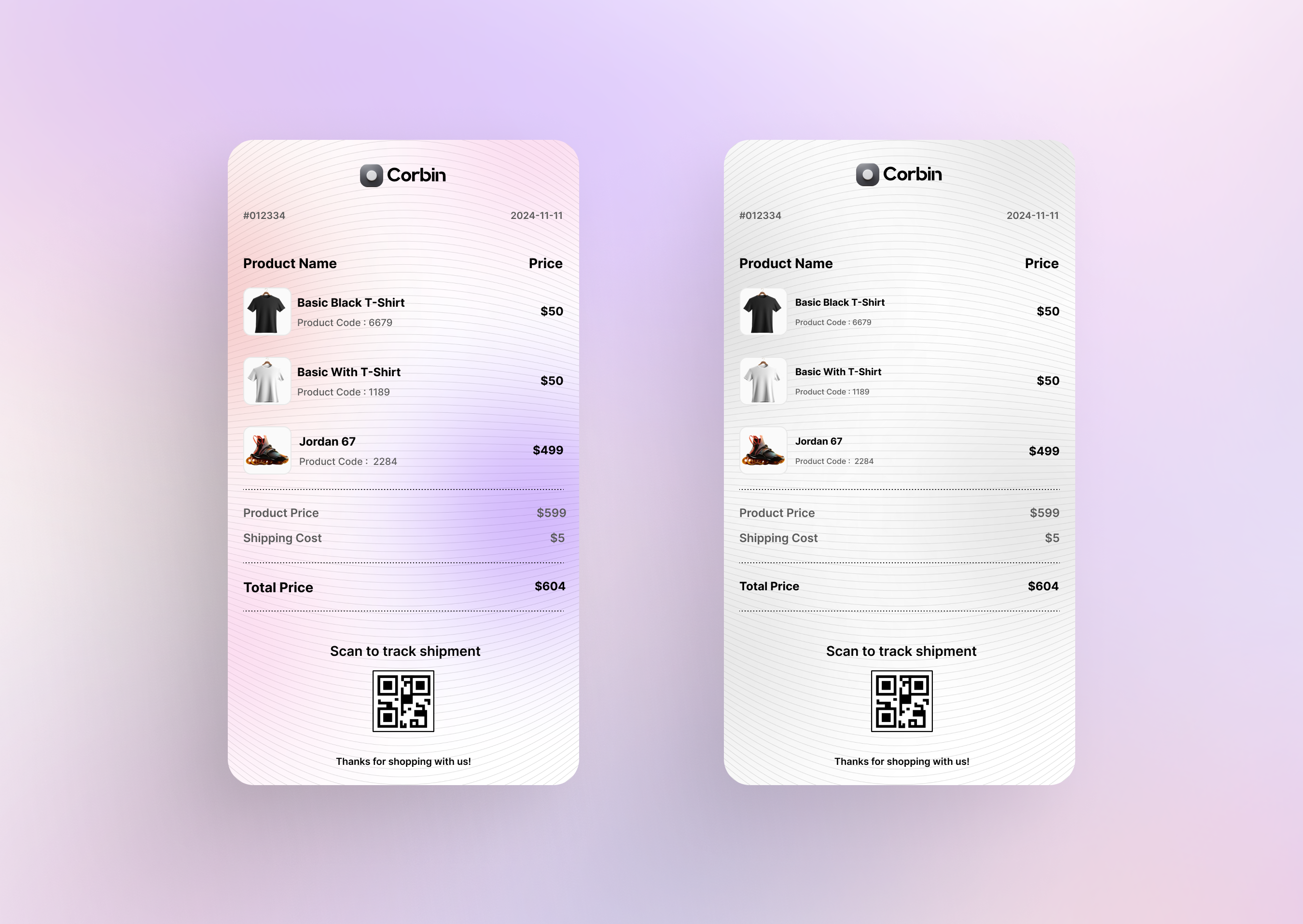 Purchase Receipt bill branding daily ui 17 dailyui17 design graphic design mobile app purchase receipt ui ui ux design ux