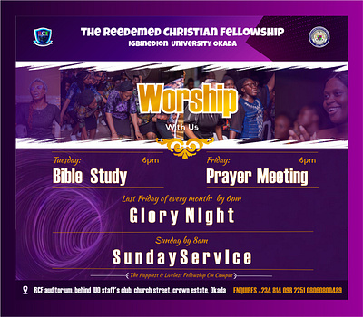 Church Banners/ Flyers branding coreldraw design graphic design typography