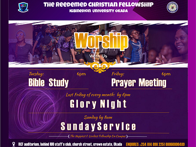 Church Banners/ Flyers branding coreldraw design graphic design typography