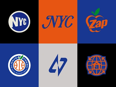 NYC anta sports basketball donte divincenzo graphic design knicks logo new york city nyc sports design zap