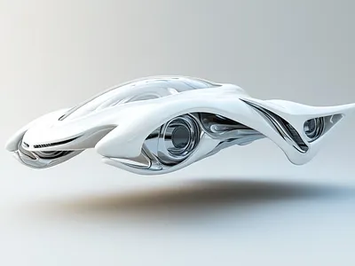 Sleek Sci-Fi Cruiser 3d 3d modelling blender cgi futuristic innovative luxury r1n7t0xb sci fi smooth speed tech transportation vehicle