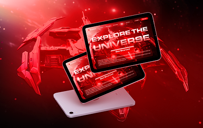 EXPLORE THE UNIVERSE app design design illustration mobile app typography ui ui design ui ux ux web design