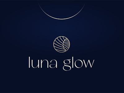 Luna Glow — Organic Skincare. Visual Identity Design. brand identity design cosmetic cosmetics glow logo logo design natural organic organic cosmetics organic skin care skincare visual identity visual identity design