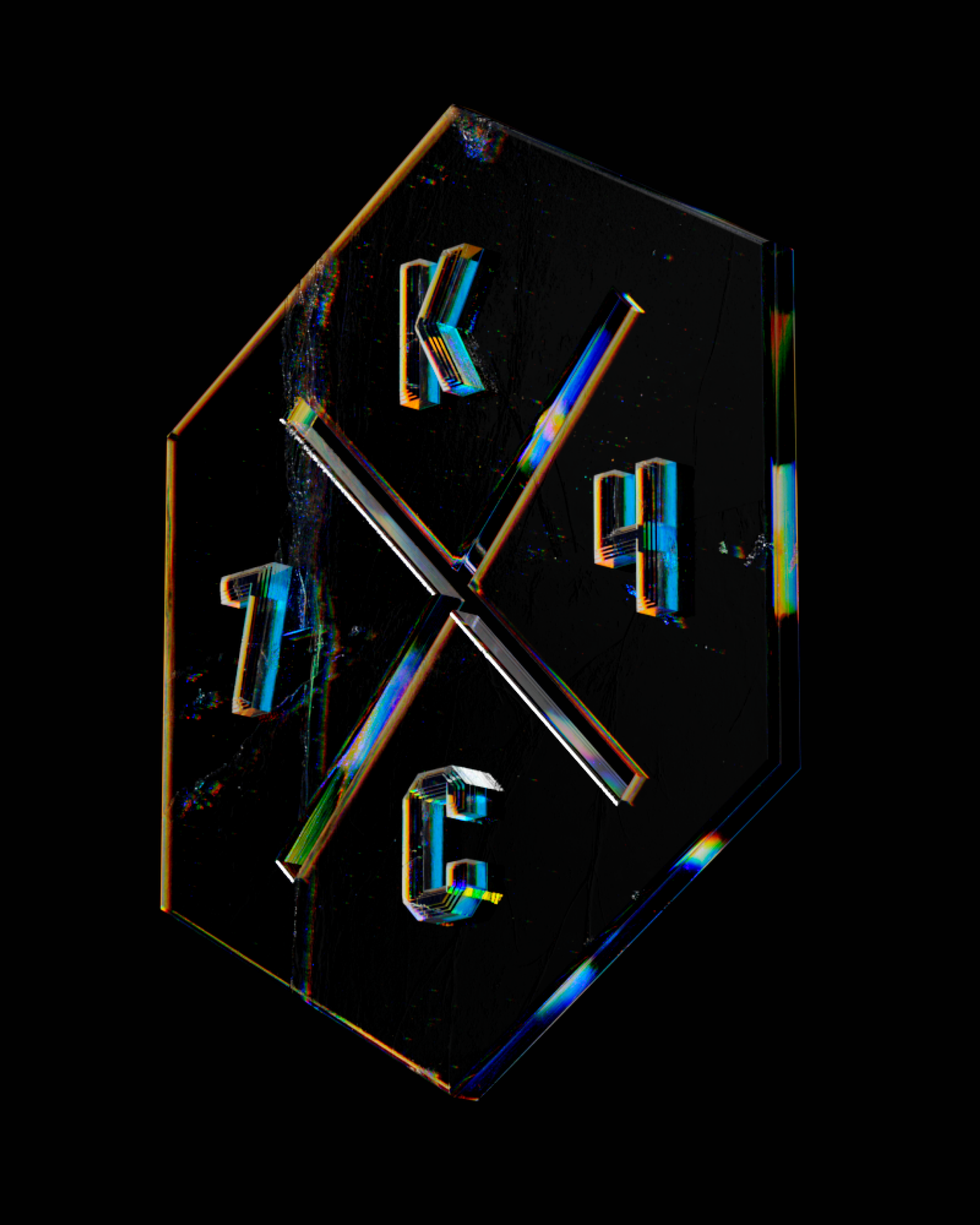 Kieran Clarke [3D Logo Asset] 3d design 3d logo asset camera binding design dispersion figma glass illustration interaction motion motion graphics social media ui ui design uidesign uiux web design webdesign webflow