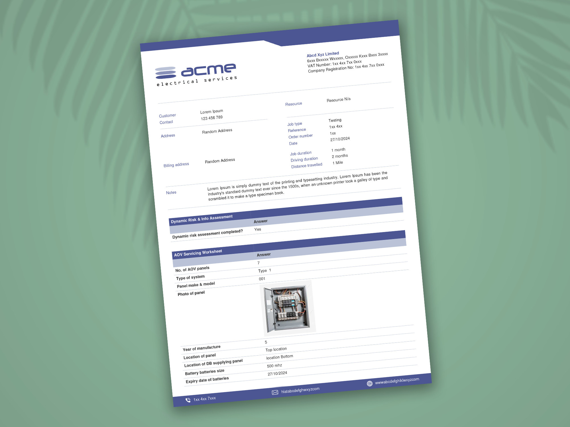 Example of Branding Custom Docx Business Templates