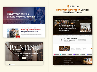 Boldman - Handyman Renovation Services WordPress Theme renovation