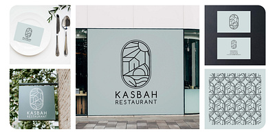 🚀 New Logo Alert for Kasbah Restaurant! 🚀 branding graphic design logo