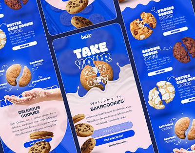 Email design for cookie brand | klaviyo template cookies cpg email designer email marketing klaviyo mailchimp packaging shopify ui ui ux