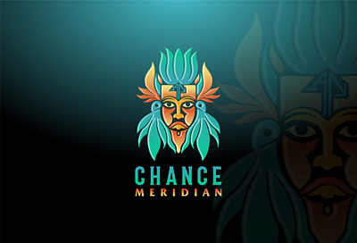 CHANCE MERIDIAN cultural logo mask nation tribe