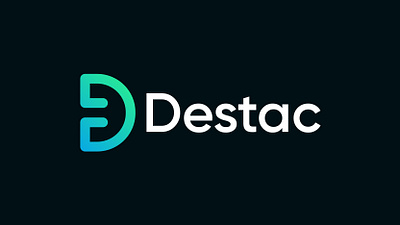 DESTAC- Logo Design Concept app blockchain branding creative crypto currency decentralized defi hola lab logo logo design logo designer market modern nfts slack startup token trust web3