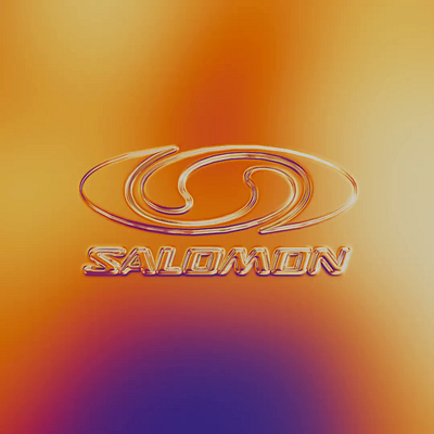 Logotype animation Salomon 3d animation design logotype model modeling rendering salomon