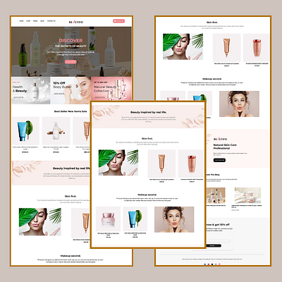 Beautifo Website Design coaches cosmetic products creative designs digital marketing gohighlevel gohighlevel automations gohighlevel saas graphic design landing page optin form product page sales funnel website design