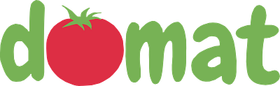 domat logo tomato tomatoes