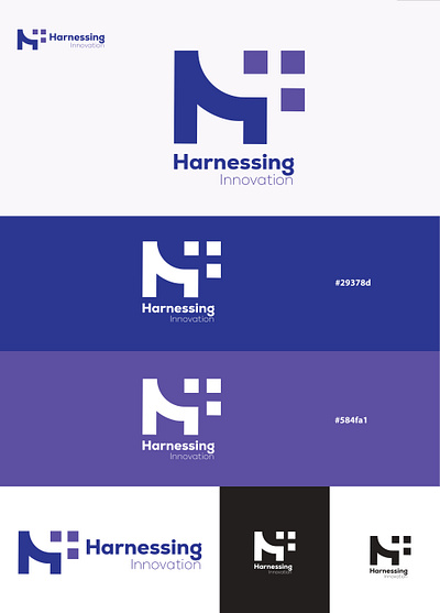 Harnessing Innovation Logo Design graphic design graphics illustrator logo logo design