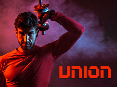 U - UNION brand design fitness gym icon identity letter u logo power powerful sport strong together training union