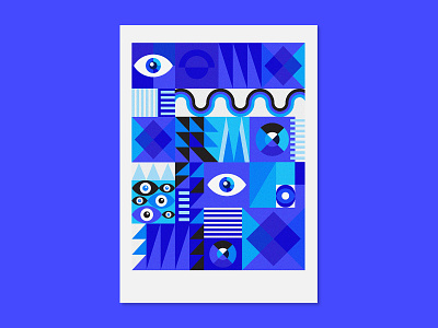 Abstract poster #9 abstract design branding design geometric graphic design motion graphics paulegu poster vector