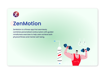 Case Study : ZenMotion app branding case study design fitness ui ux