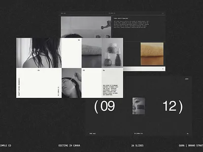 OURA | BEAUTY BRAND STRATEGY beauty brand branding digital elegant fashion graphic design minimalist presentation shop strategy trendy ui web