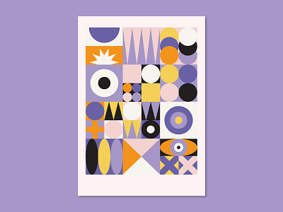 Abstract poster #154 abstract abstract poster branding color design geometric graphic design illustration paulegu ui