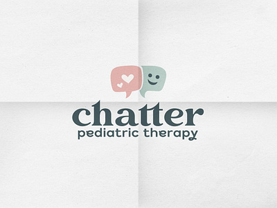 Chatter Pediatric therapy branding carelogo children logo childrenlogo healthlogo kids design kidsbrand kidsdesign kidslogo pediatric pediatric logo pediatric therapy pediatriclogo pediatrictherapy therapylogo