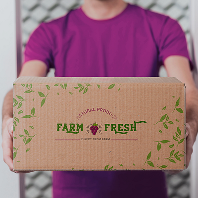 Farm Fresh branding logo packaging