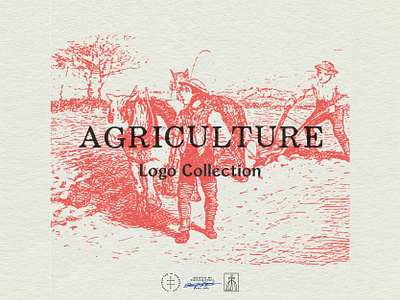 Agriculture Logo Collection agriculture brand design brand identity branding branding design farm hand drawn logo logo collection logo design logo designer logo folio logo mark logodesign logomark logos logotype ranch retro vintage