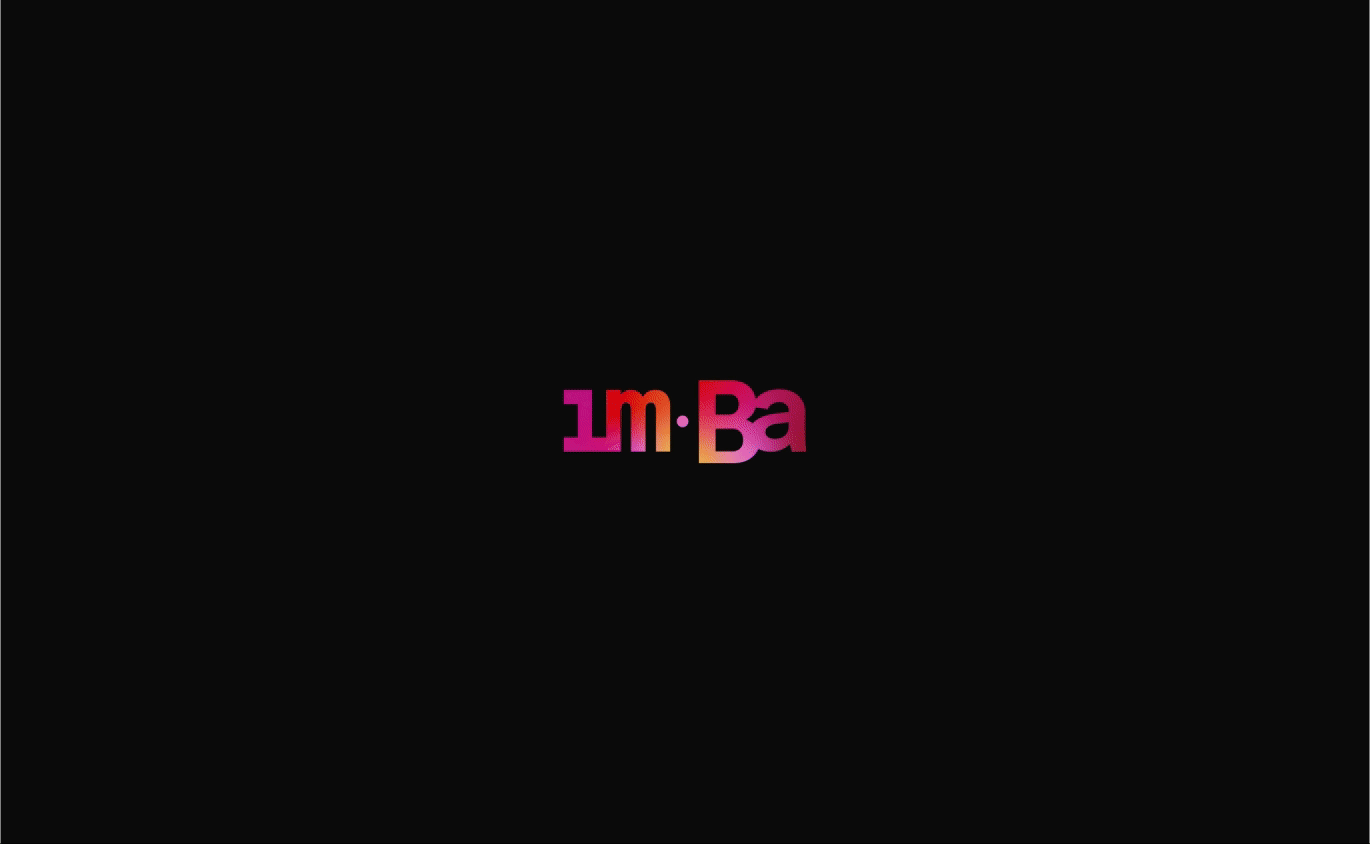 Personal Branding - Im.Ba anim animation branding colorful gif gradient logo ui