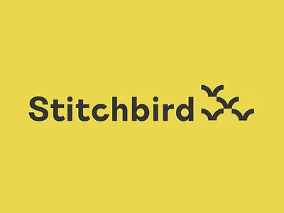 Stitchbird branding - logo bird branding design graphic design logo modular new zealand