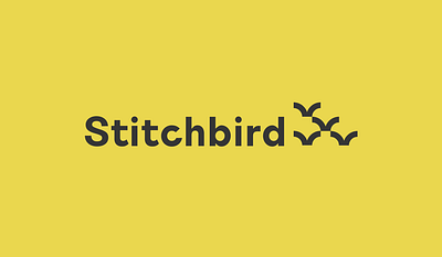 Stitchbird branding - logo bird branding design graphic design logo modular new zealand