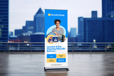 Laundry Service Retractable Banner cleaning service rollup banner clothing service rollup banner display retractable banner display rollup banner laundry service pull up banner pop up banner pull up banner retractable banner rollup banner tradeshow banner tradeshow pop up banner