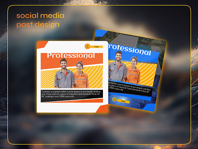 Social Media Post Design branding facebook graphic design instagram linkedin logo social media