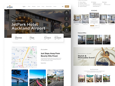 Hotel Website booking system guest experience hospitality template hotel management hotel website reservation platform travel and leisure vacation rentals web design