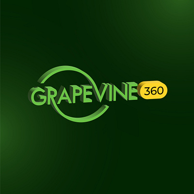 GrapeVine360 Solutions branding design graphic design illustration logo vector