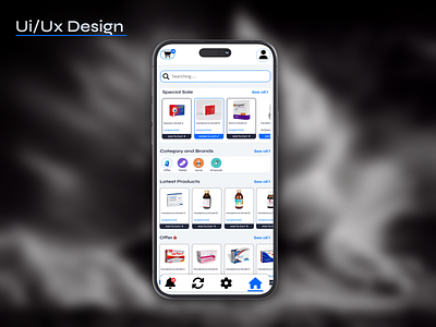 Ui/Ux Design app design branding designer graphic design logo ui uiux ux