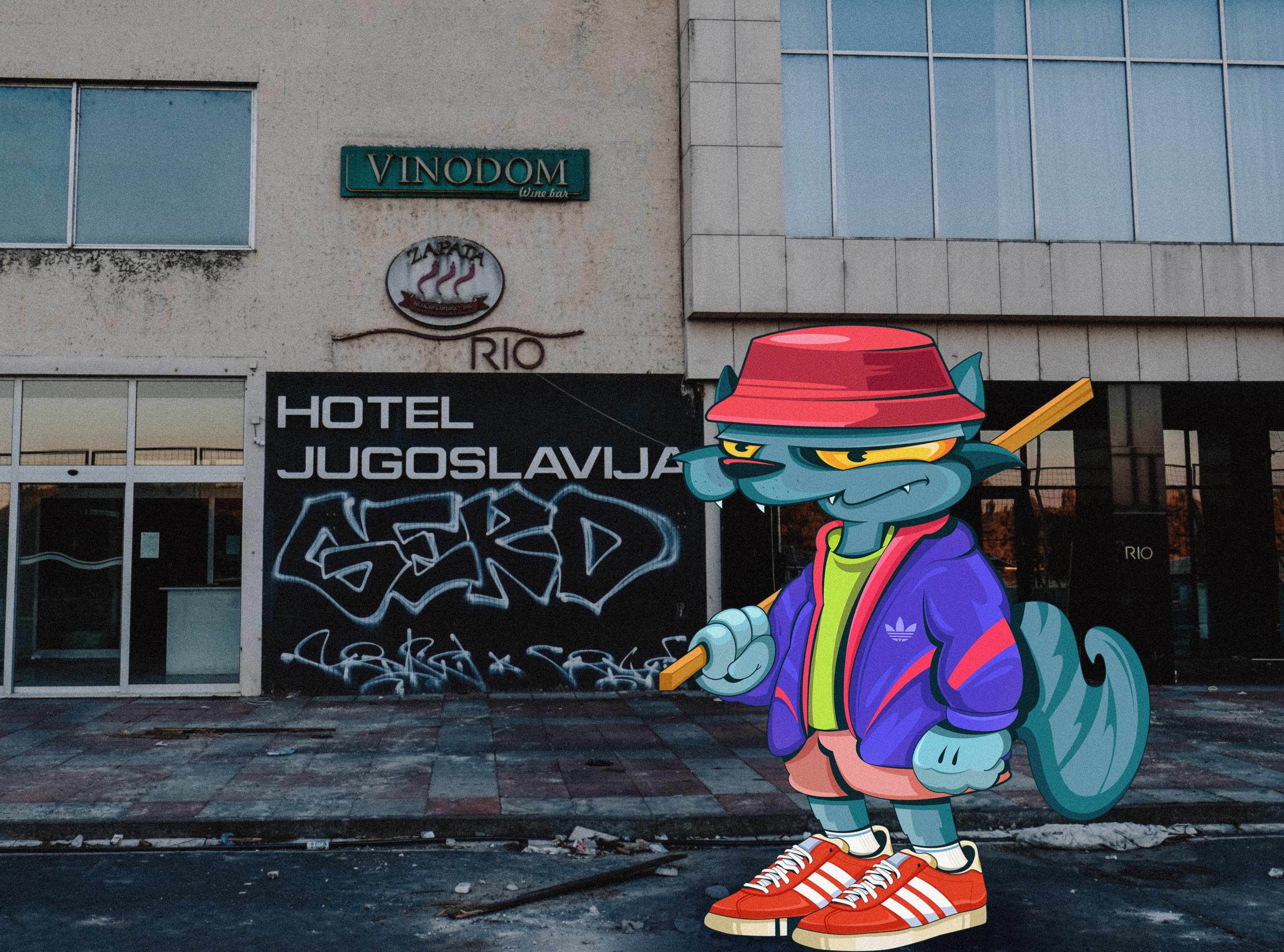 New kids on the block character digitalart illustration