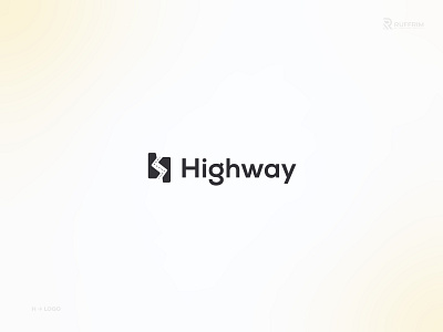 HIGHWAY branding design graphic design h letter logo h logo highway logo hlogo illustration letter h logo letter logo line logo logo midway logo path logo pathway logo road logo roadline logo typography ui way logo