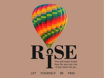 Banner: Let Yourself Soar to New Heights balloon banner design big dream colorful design freedom graphic art growth inspiration let go life lessons mindset motivational art motivational banner positivity rise self empowerment self improvement uplifting visual inspiration