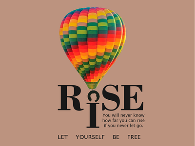 Banner: Let Yourself Soar to New Heights balloon banner design big dream colorful design freedom graphic art growth inspiration let go life lessons mindset motivational art motivational banner positivity rise self empowerment self improvement uplifting visual inspiration