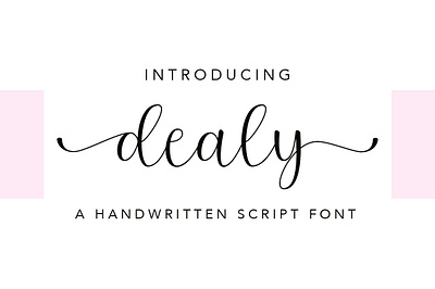 Dealy crafting font cute font handwritten monoline new font script script font