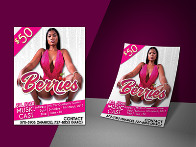 Event Flyer Design advertisement brand caribbean design event event promotion flyer graphic design music party promotion social media