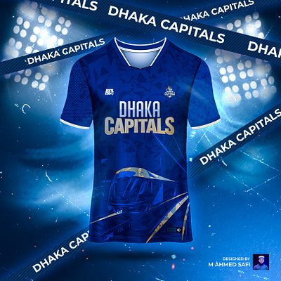 Jersey design | Dhaka Capitals Jersey | BPL 2024 bpl2024 bpl24 design dhakacapitals dhakajersey jersey jerseydesign