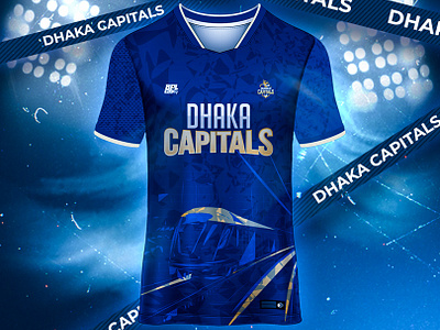 Jersey design | Dhaka Capitals Jersey | BPL 2024 bpl2024 bpl24 design dhakacapitals dhakajersey jersey jerseydesign