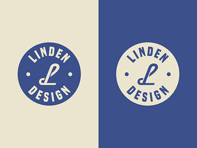 Linden design badge badge branding design graphic design illustration logo retro vintage