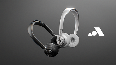 Analogica headphones 3d design product design rendering visualization