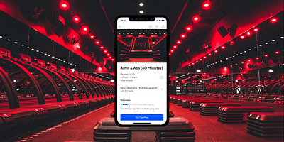 ClassPass App app booking design fitness flow health onboarding product design ui ux wellness