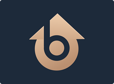 Letter B logo for Real Estate