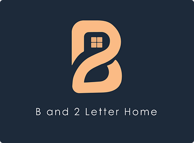 Combination of B and 2 logo for Real Estate 2 logo 3d animation b logo band2logo branding combination logo figma figmalogo graphic design logo motion graphics ui uiux